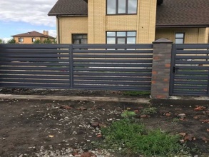 Забор жалюзи 72 метра фото в Сарове