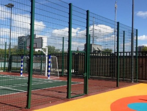 3D заборы для спортивной площадки 15 метров фото в Сарове