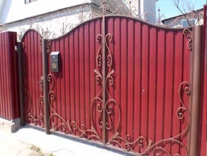 Калитка - пример 1 фото в Сарове