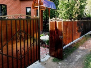 Сварные заборы с поликарбонатом 12 метров фото цена за метр